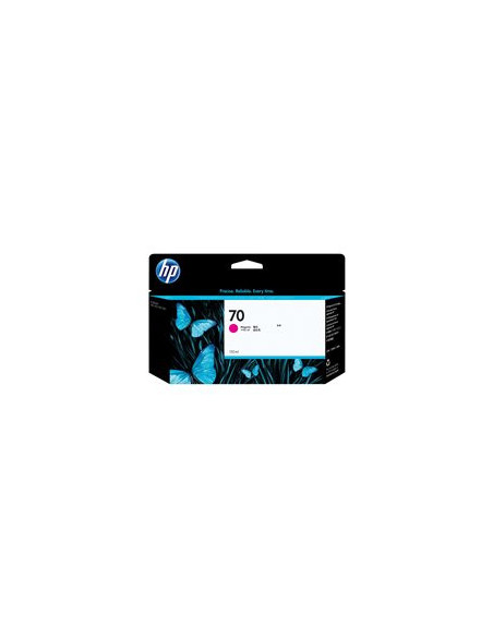 HP 70 original Ink cartridge C9453A magenta standard capacity 130ml 1-pack with Vivera Ink cartridge